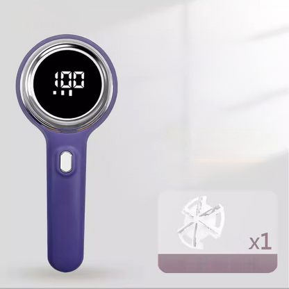 Togli Pelucchi Ricaricabile e Portatile con Display Digitale