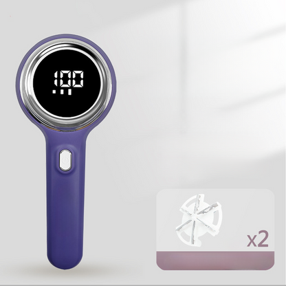 Togli Pelucchi Ricaricabile e Portatile con Display Digitale