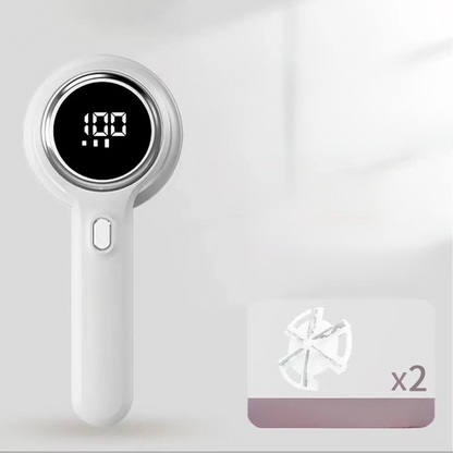 Togli Pelucchi Ricaricabile e Portatile con Display Digitale