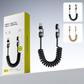Cavo di ricarica rapida retrattile a molla 4 in 1