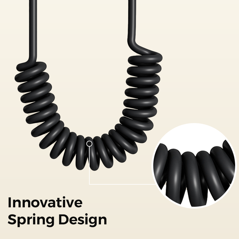 Cavo di ricarica rapida retrattile a molla 4 in 1