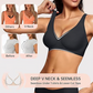 🍃Saldi estivi 52% di sconto⏰Reggiseno push-up senza ferretto, senza cuciture, con scollo a V profond