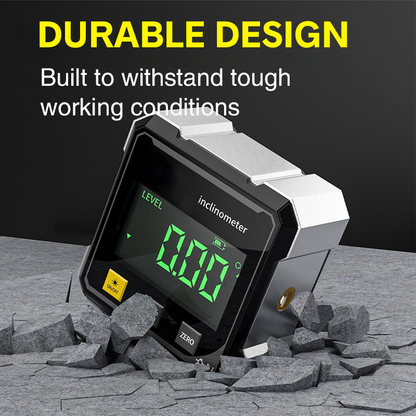 💥Acquista 2 e ottieni il 10% di sconto💥 Goniometro digitale magnetico a 4 lati con laser