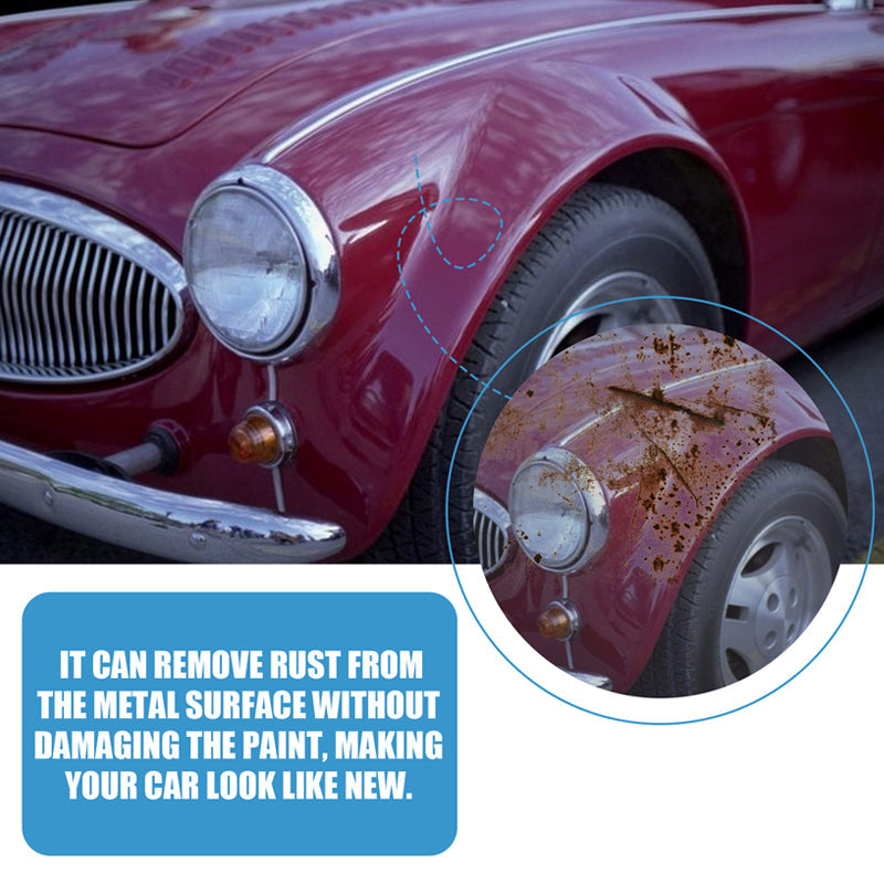 🚗 ACQUISTA 2, OTTIENI 1 GRATIS! ⚙️ Spray Rimuovi-Ruggine per Auto – Elimina Particelle di Ferro, Sicuro sulla Vernice & Facile da Usare 🧽