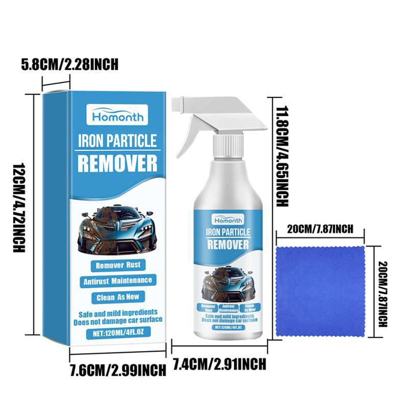 🚗 ACQUISTA 2, OTTIENI 1 GRATIS! ⚙️ Spray Rimuovi-Ruggine per Auto – Elimina Particelle di Ferro, Sicuro sulla Vernice & Facile da Usare 🧽