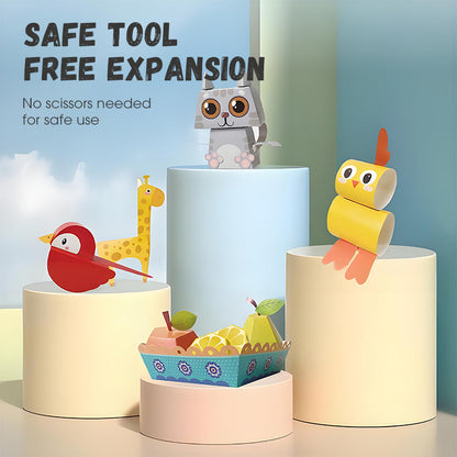 Libro Origami 3D Fatto a Mano