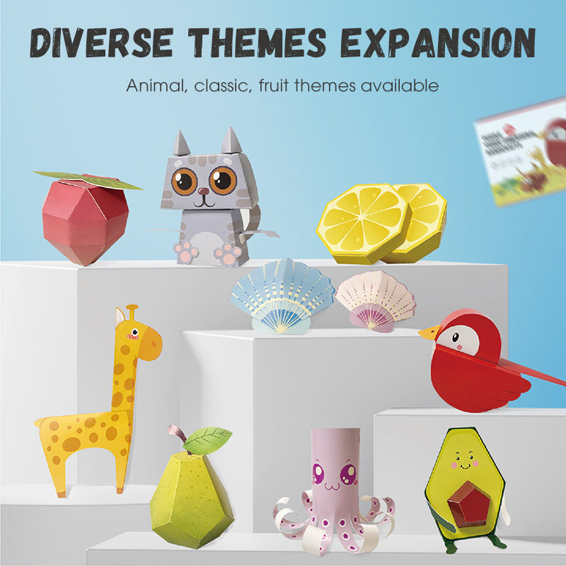 Libro Origami 3D Fatto a Mano