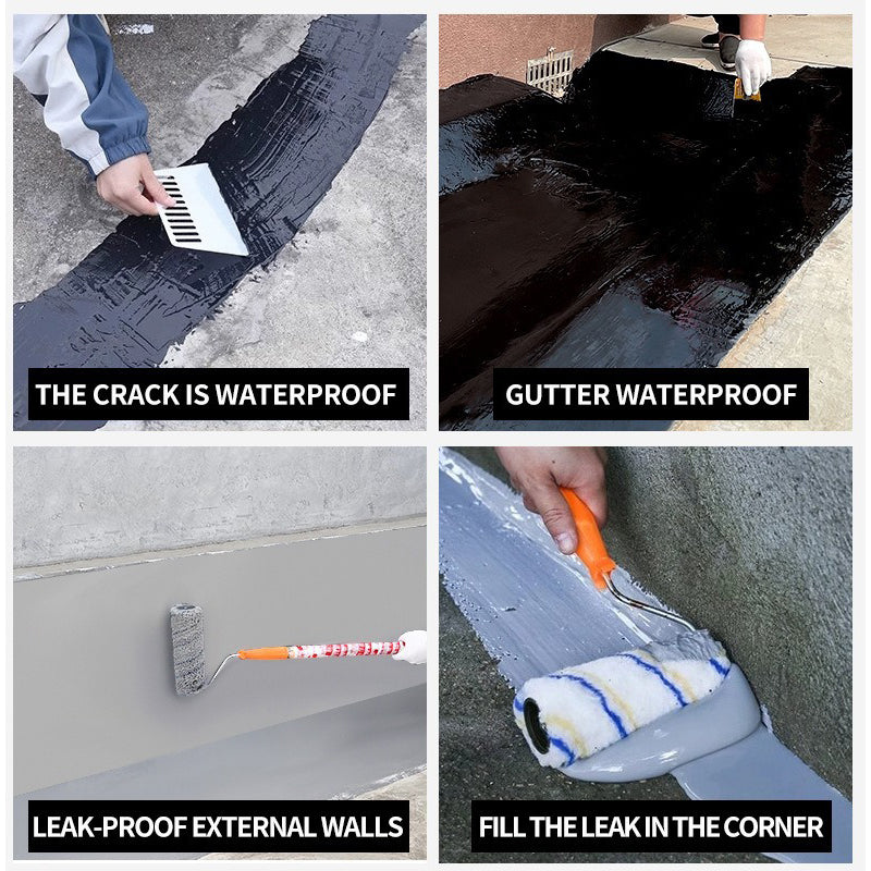 🥳2026 HOT SALE🥳💞57K+ SOLD!🏠💧 54% OFF! Anti‑Leakage Roof Sealant – Seals cracks instantly, flexible & weatherproof. Safe & odorless. 1kg. 🛡️✨
