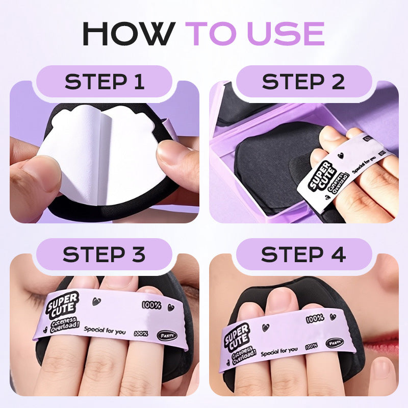 Carta Assorbente con Piumino per Cipria