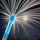 Pistola ad acqua con effetto fuochi d'artificio a estrazione