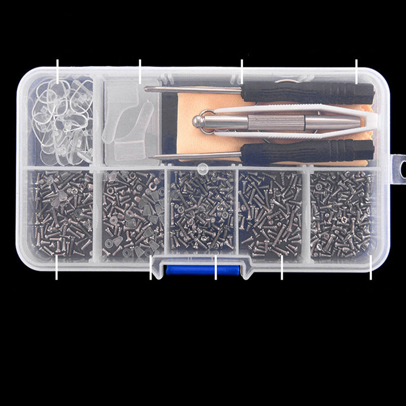 🥳2026 HOT SALE🥳💞50K+ SOLD!👓🛠️ 50% OFF! Eyeglass Nose Pad Repair Kit – Replace worn pads & rusty screws at home. No optician fees – keep your glasses comfy & secure! 🔧✨
