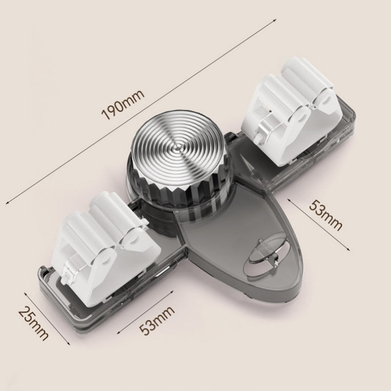 💦Wall-Mounted Self-Adhesive Mop ＆ Broom Gripper Racks💦