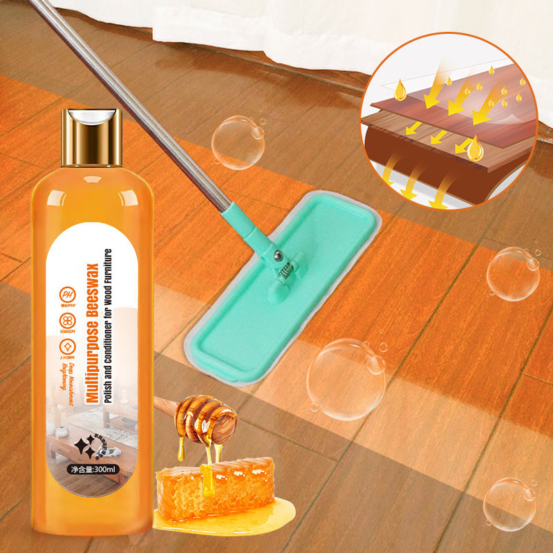 Multiuso Lucidante e Trattamento Nutriente alla Cera d'Api per Mobili in Legno