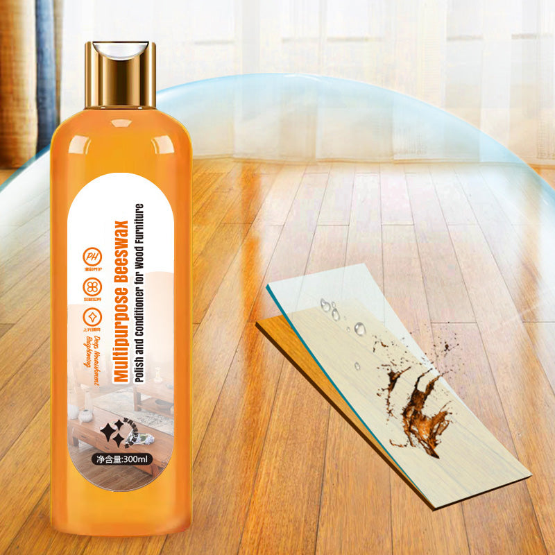 Multiuso Lucidante e Trattamento Nutriente alla Cera d'Api per Mobili in Legno