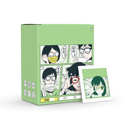 Salviette umidificate monouso per la pulizia degli occhiali antiappannamento