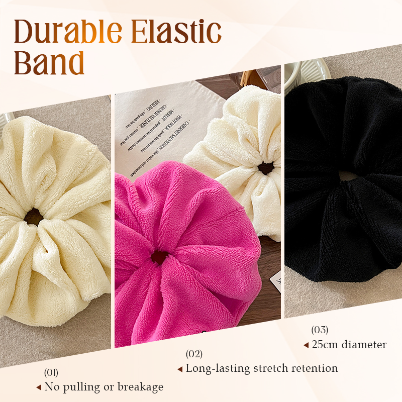 Scrunchie Morbidi ed Elastici per Capelli da Donna