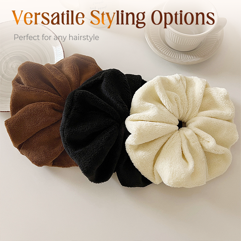 Scrunchie Morbidi ed Elastici per Capelli da Donna