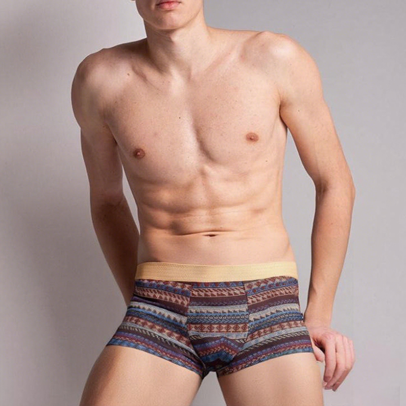 Boxer Uomo Comodi in Cotone | Stile Color Block di Tendenza