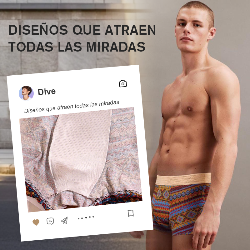 Boxer Uomo Comodi in Cotone | Stile Color Block di Tendenza