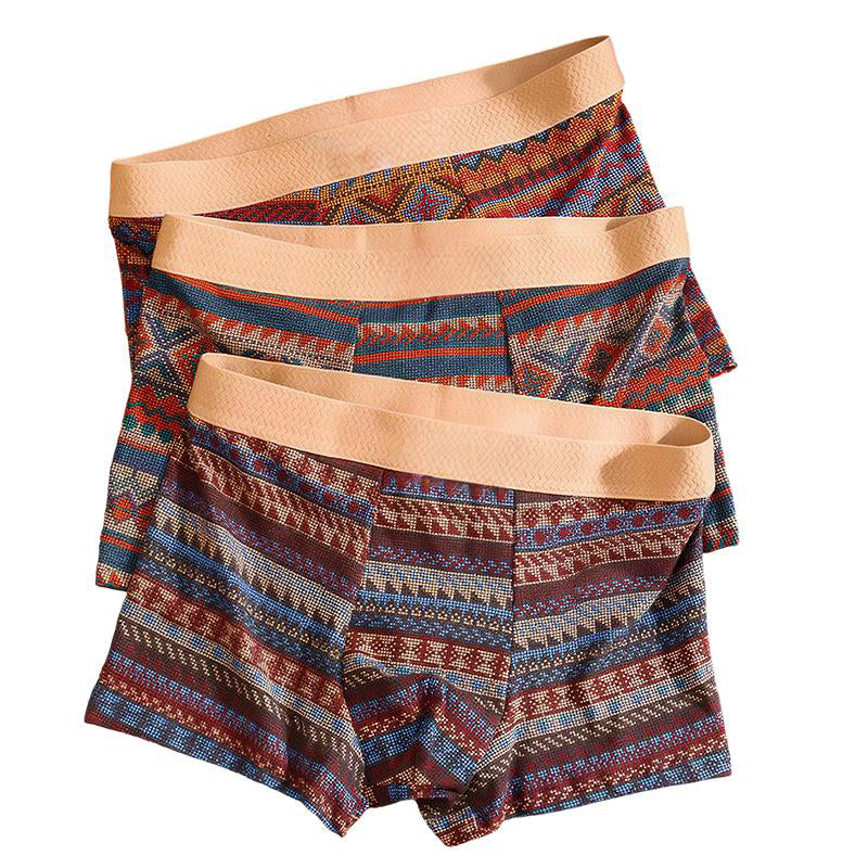 Boxer Uomo Comodi in Cotone | Stile Color Block di Tendenza