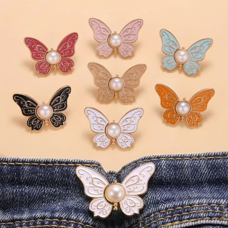 🦋Fibbia rimovibile per la regolazione della vita a forma di farfalla✨