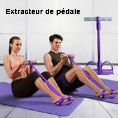 VENDITA CALDA ESTIVA - 49% OFF 32 Fasce di resistenza per il fitness - 4 tubi - pedale - carrucola - caviglia