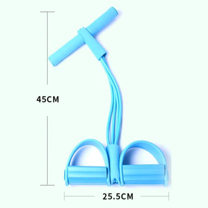 VENDITA CALDA ESTIVA - 49% OFF 32 Fasce di resistenza per il fitness - 4 tubi - pedale - carrucola - caviglia