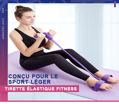 VENDITA CALDA ESTIVA - 49% OFF 32 Fasce di resistenza per il fitness - 4 tubi - pedale - carrucola - caviglia