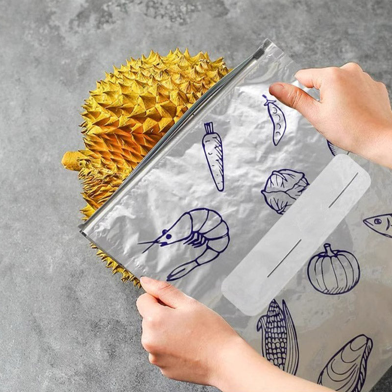 🔥Acquista 1 e ricevi 1 gratis✨Buste Riutilizzabili per Alimenti in Alluminio con Chiusura Ermetica