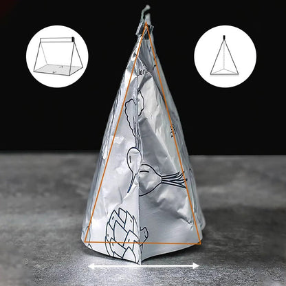 🔥Acquista 1 e ricevi 1 gratis✨Buste Riutilizzabili per Alimenti in Alluminio con Chiusura Ermetica