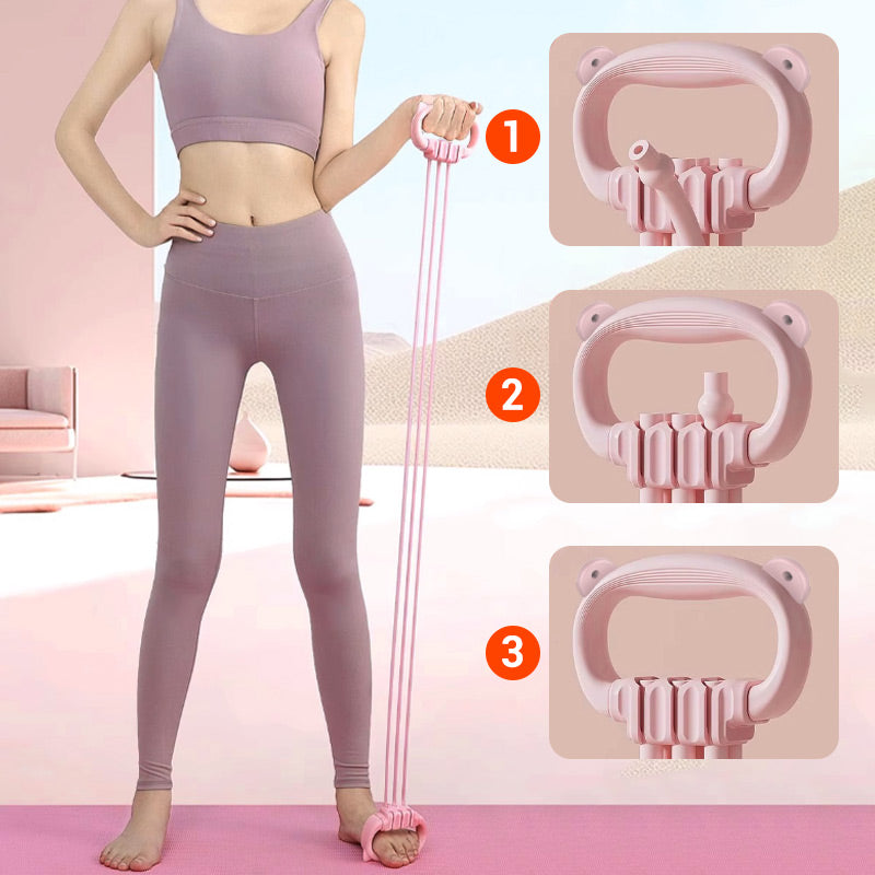 Fascia elastica regolabile con manigli