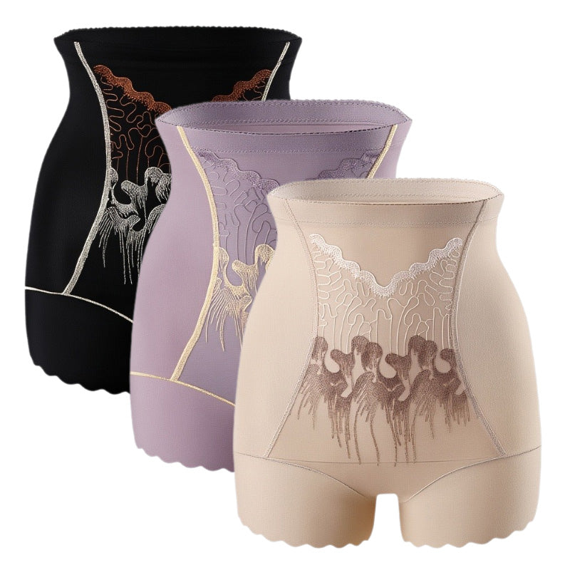 Culotte Gainante Femme Haute Taille avec Contrôle du Ventre