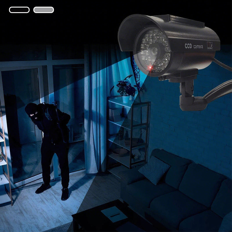 Telecamera finta di sicurezza a energia solare