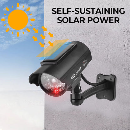 Telecamera finta di sicurezza a energia solare