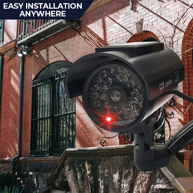 Telecamera finta di sicurezza a energia solare