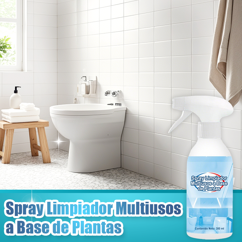 Multifunctionele reinigingsspray op basis van planten