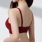 Women's Solid Color Seamless & Wire-Free Push-up Bra with Shaping Support