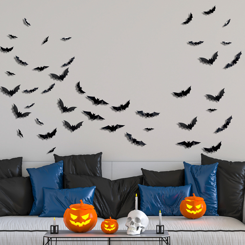🎉 2026 Sale — Over 26,000 Sold! 💞 Halloween 3D Bat LED Wall Light Decor