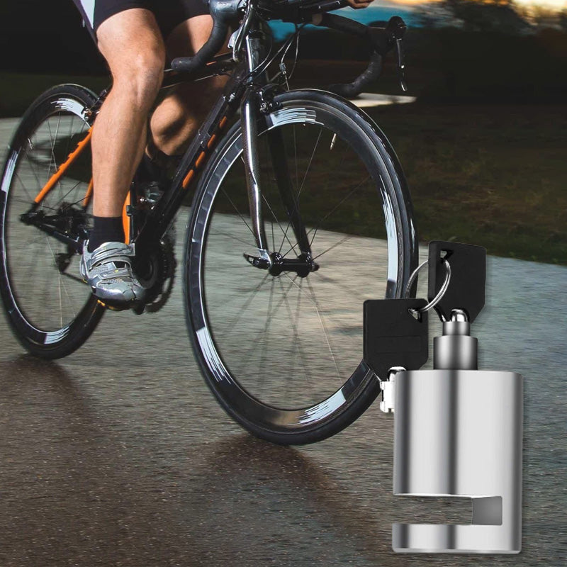 Lucchetto antifurto a disco per mot