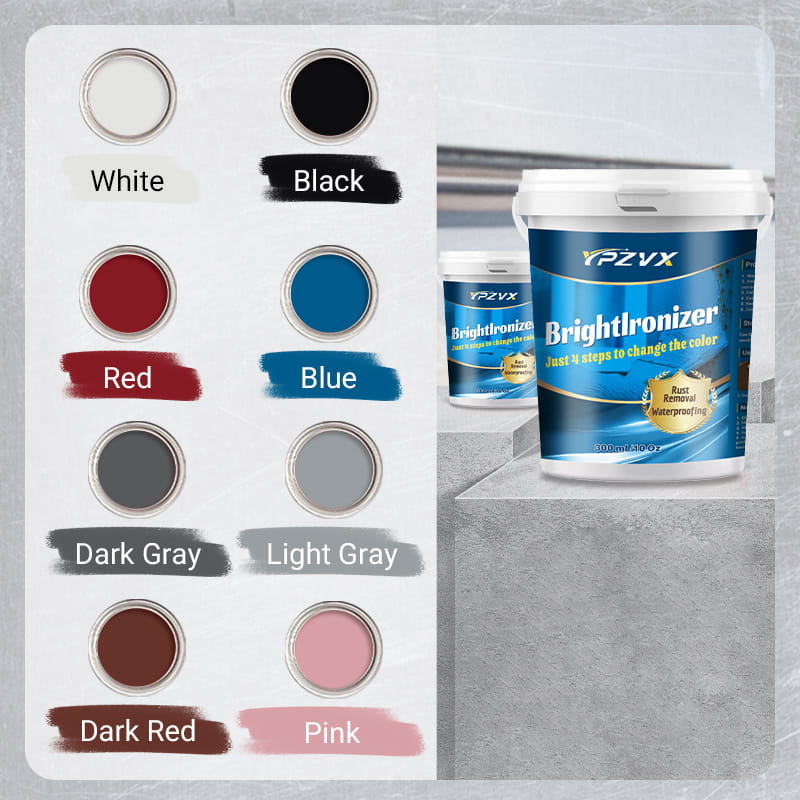 ypzvx BrightIronizer🔥Vernice antiruggine e impermeabile per metalli - Sverniciatore