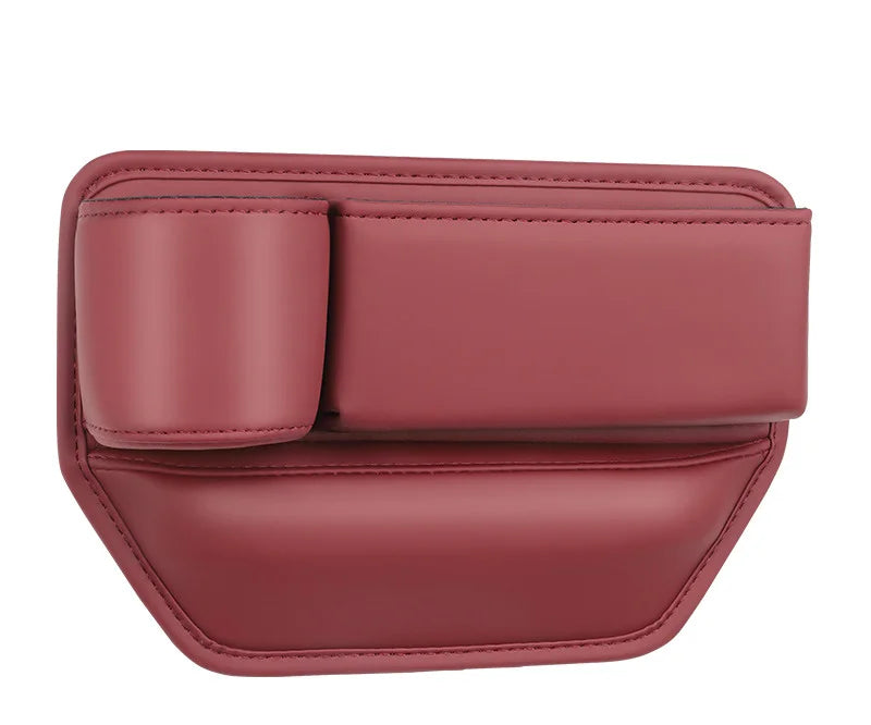 Organizer per Spazio Sedile Auto in Pelle - Contenitore Portaoggetti Universale