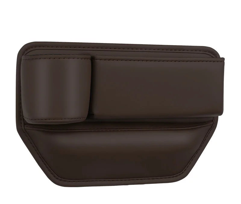Organizer per Spazio Sedile Auto in Pelle - Contenitore Portaoggetti Universale