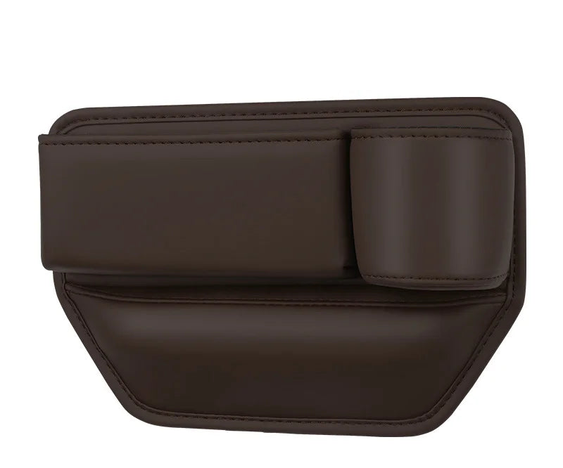 Organizer per Spazio Sedile Auto in Pelle - Contenitore Portaoggetti Universale