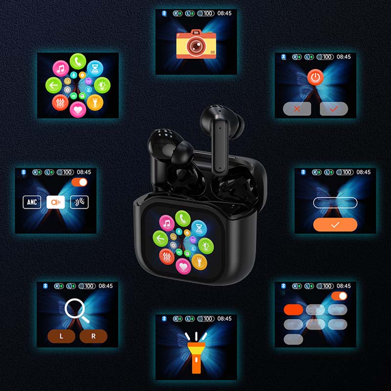 🥳2026 NUOVO ARRIVO🥳💞OLTRE 50.000 VENDUTI! 🎧Auricolari ultra-compatti con controllo touch, suono ricco e potente. Leggeri da portare ovunque, comodi da indossare per ascoltare musica e chiamate in qualsiasi momento.
