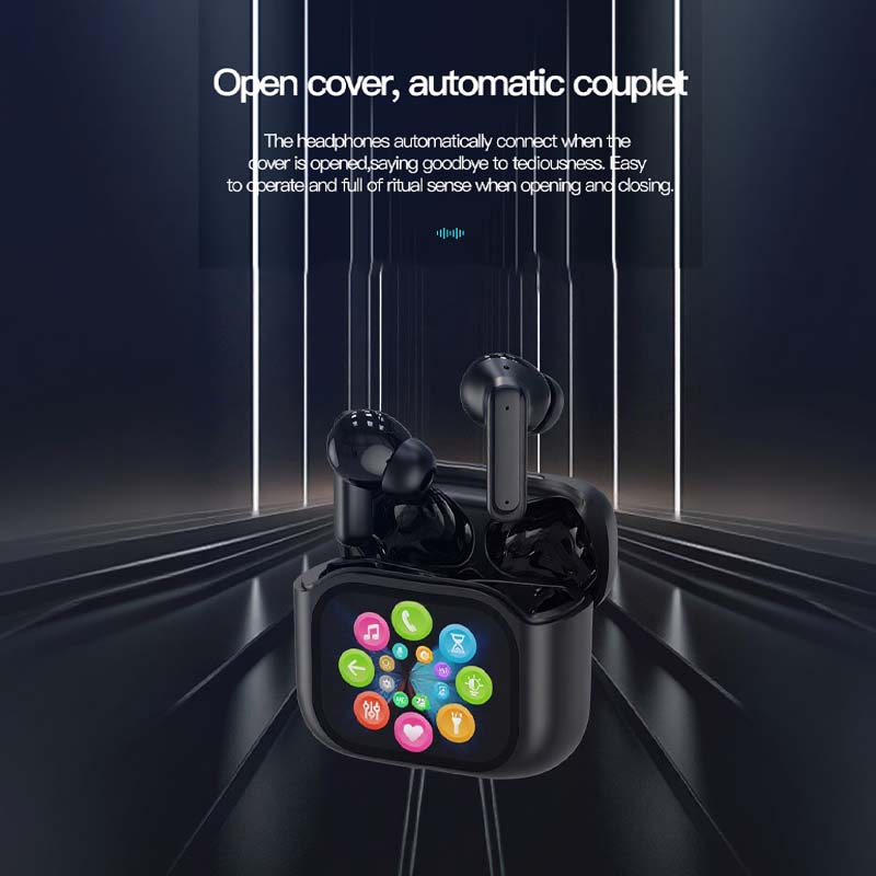 🥳2026 NUOVO ARRIVO🥳💞OLTRE 50.000 VENDUTI! 🎧Auricolari ultra-compatti con controllo touch, suono ricco e potente. Leggeri da portare ovunque, comodi da indossare per ascoltare musica e chiamate in qualsiasi momento.