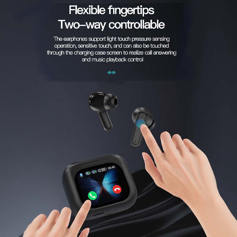 🥳2026 NUOVO ARRIVO🥳💞OLTRE 50.000 VENDUTI! 🎧Auricolari ultra-compatti con controllo touch, suono ricco e potente. Leggeri da portare ovunque, comodi da indossare per ascoltare musica e chiamate in qualsiasi momento.