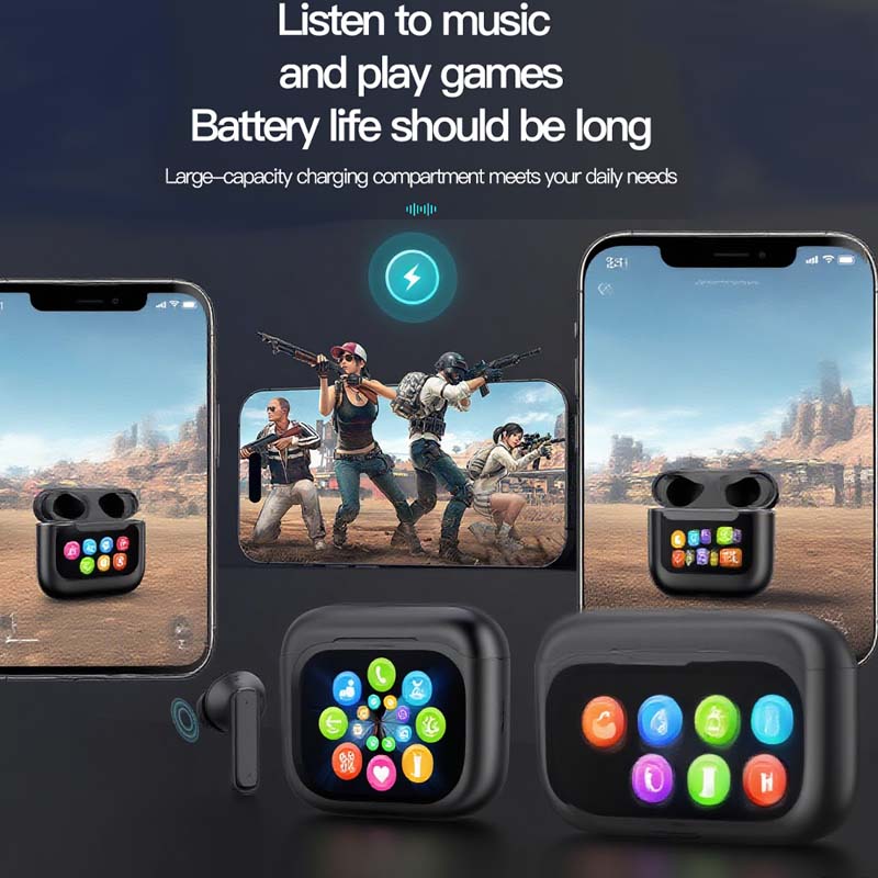 🥳2026 NUOVO ARRIVO🥳💞OLTRE 50.000 VENDUTI! 🎧Auricolari ultra-compatti con controllo touch, suono ricco e potente. Leggeri da portare ovunque, comodi da indossare per ascoltare musica e chiamate in qualsiasi momento.