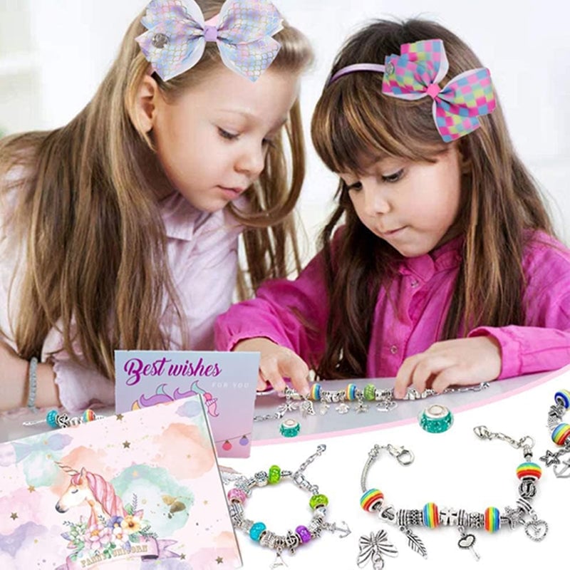 ⏳50% di sconto per un periodo limitato⏰Kit per creare braccialetti con charm | Perline e confezioni regalo💎🎁