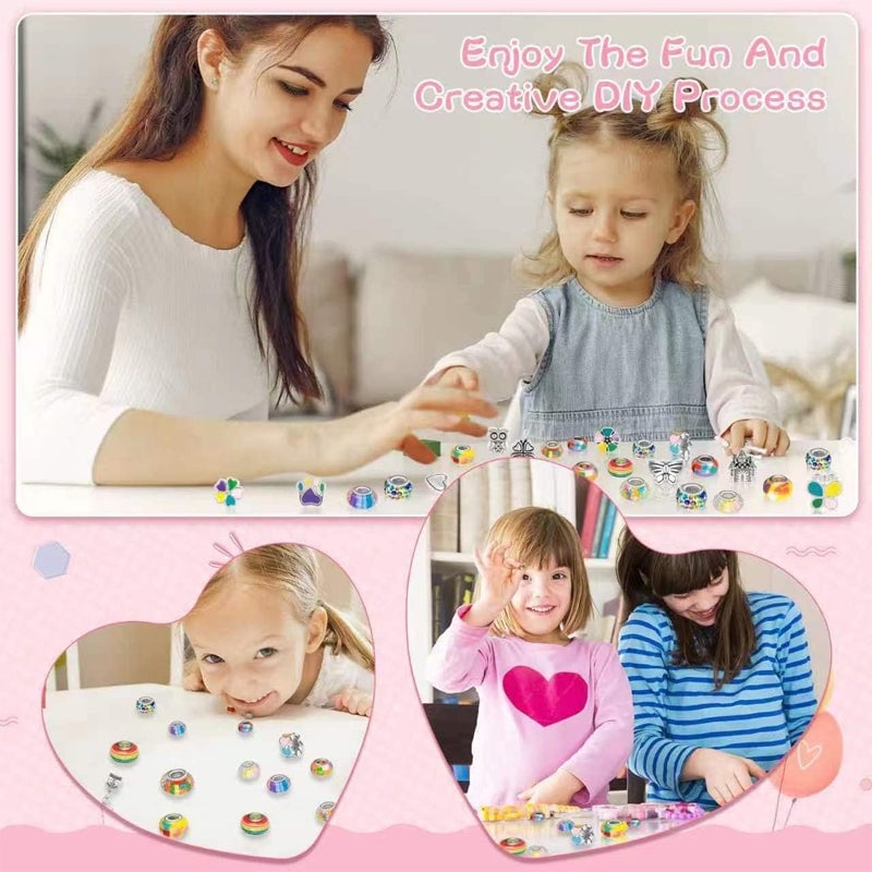 ⏳50% di sconto per un periodo limitato⏰Kit per creare braccialetti con charm | Perline e confezioni regalo💎🎁