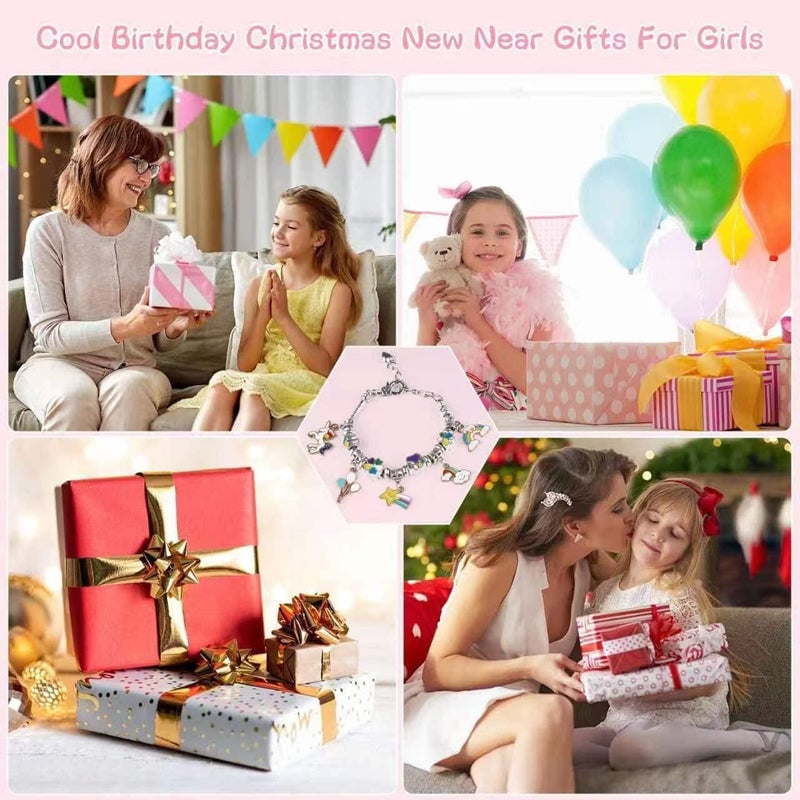 ⏳50% di sconto per un periodo limitato⏰Kit per creare braccialetti con charm | Perline e confezioni regalo💎🎁